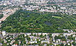 Warszawa, Park Skaryszewski z góry